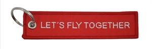 Nøglering "Let´s Fly Together"